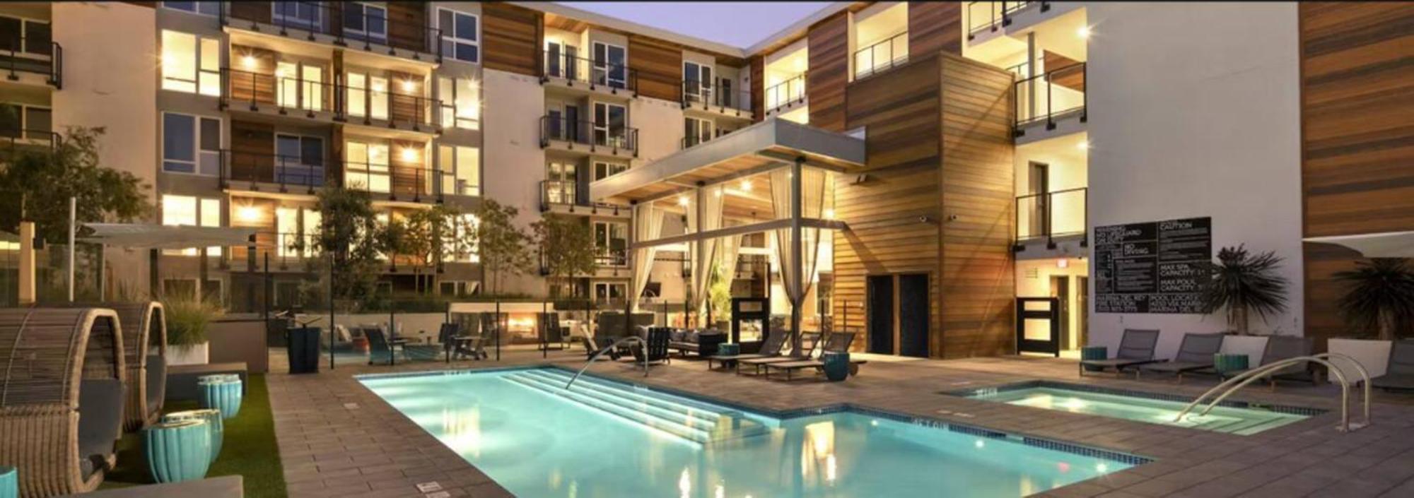 ロサンゼルスRuby Tide - Two Floor Airy 2Br Marina Side Exclusive Amenitiesアパートメント エクステリア 写真