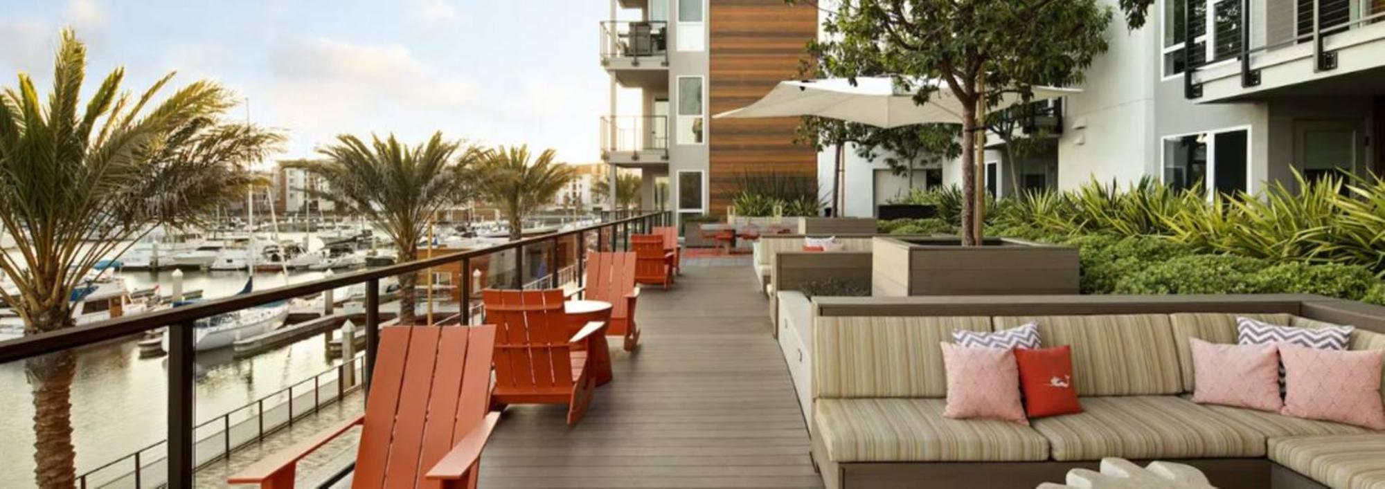 ロサンゼルスRuby Tide - Two Floor Airy 2Br Marina Side Exclusive Amenitiesアパートメント エクステリア 写真